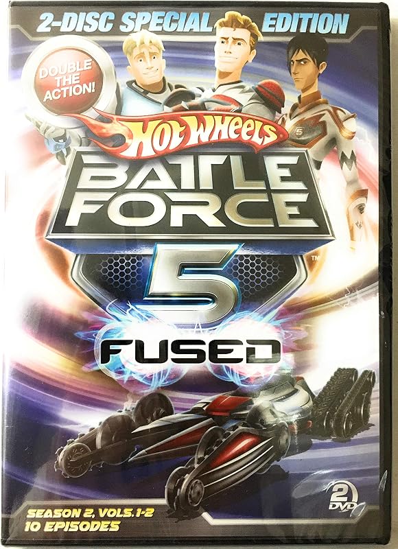 Hot Wheels Battle Force 5 Fused Season 2 vol 1&2