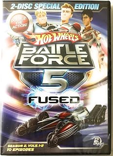 Hot Wheels Battle Force 5 Fused Season 2 vol 1&2