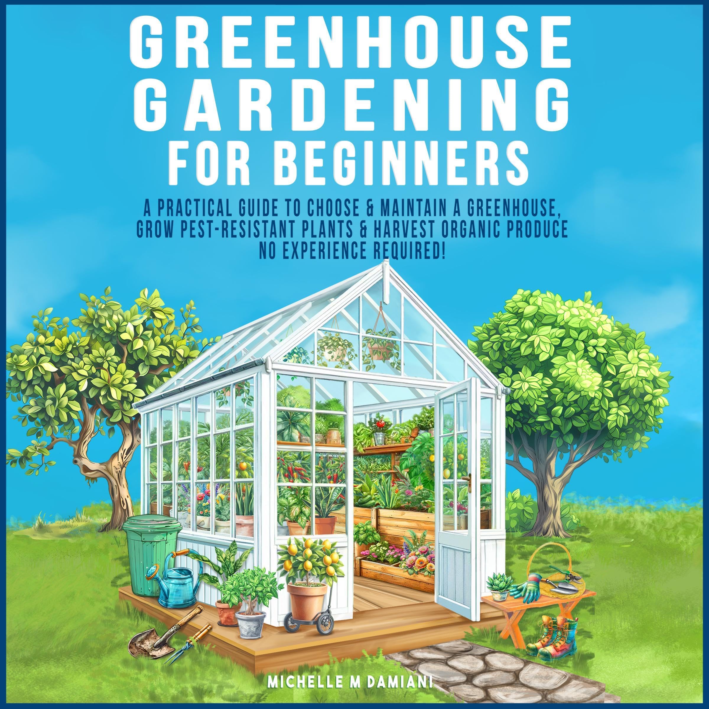 Cover art for Greenhouse Gardening for Beginners