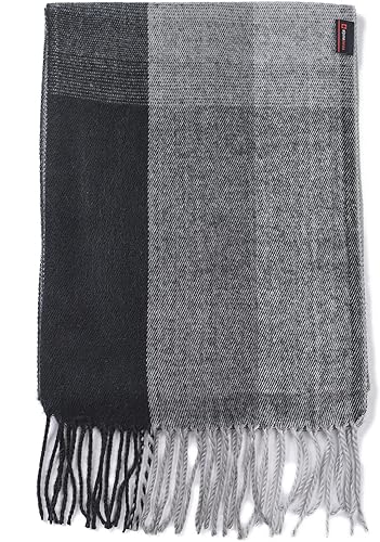 Miniatura 44 de Alpine Swiss Bufanda a cuadros para hombre, ultra suave, chal de invierno, cálido, ligero, para clima frío