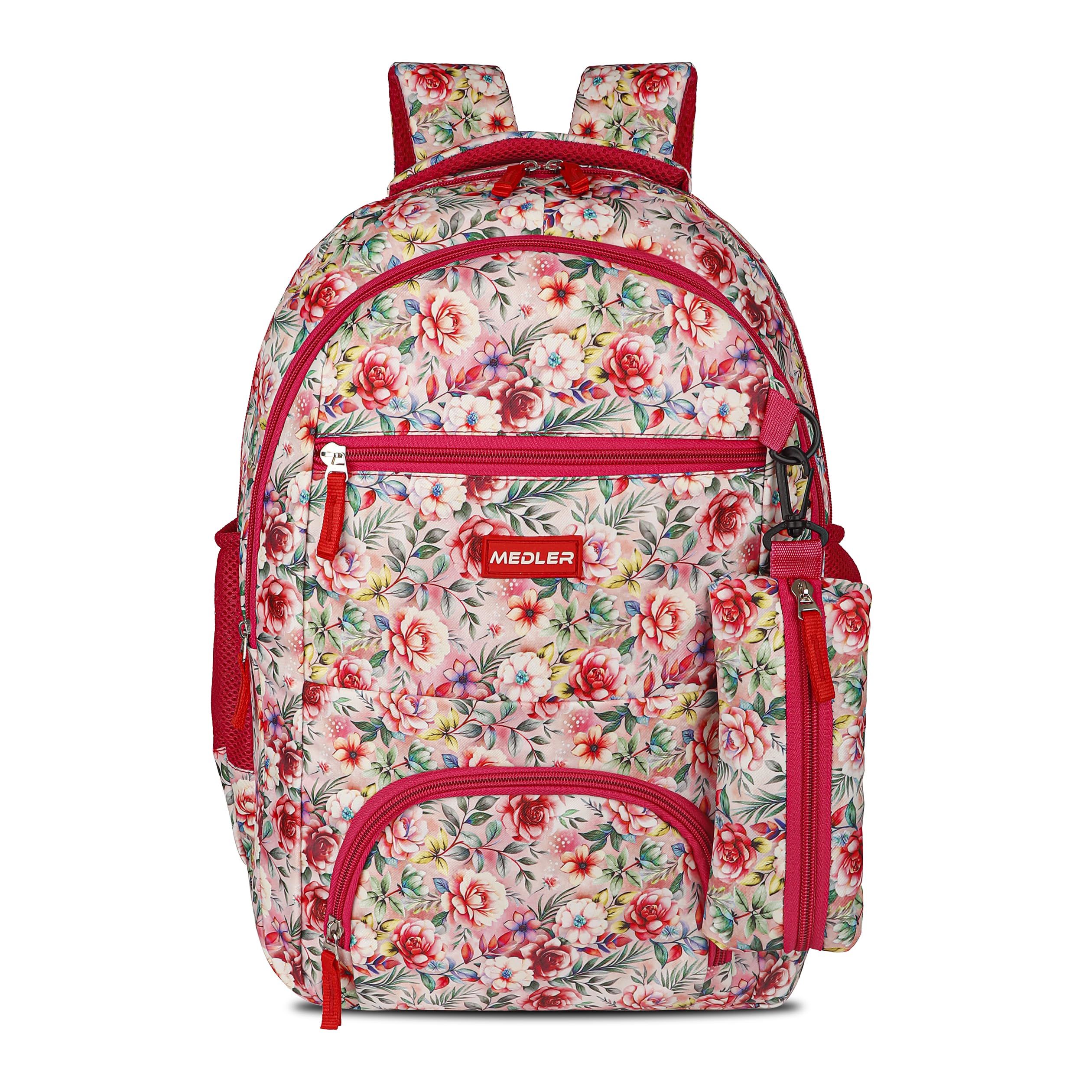 Meera 28 Litre School Bag Water-Resistant Backpack - Unisex Large 18 Inches Multipurpose Travel Backpack for Boys & Girls, Men & Women- Ideal for College and School and office Use-image-29