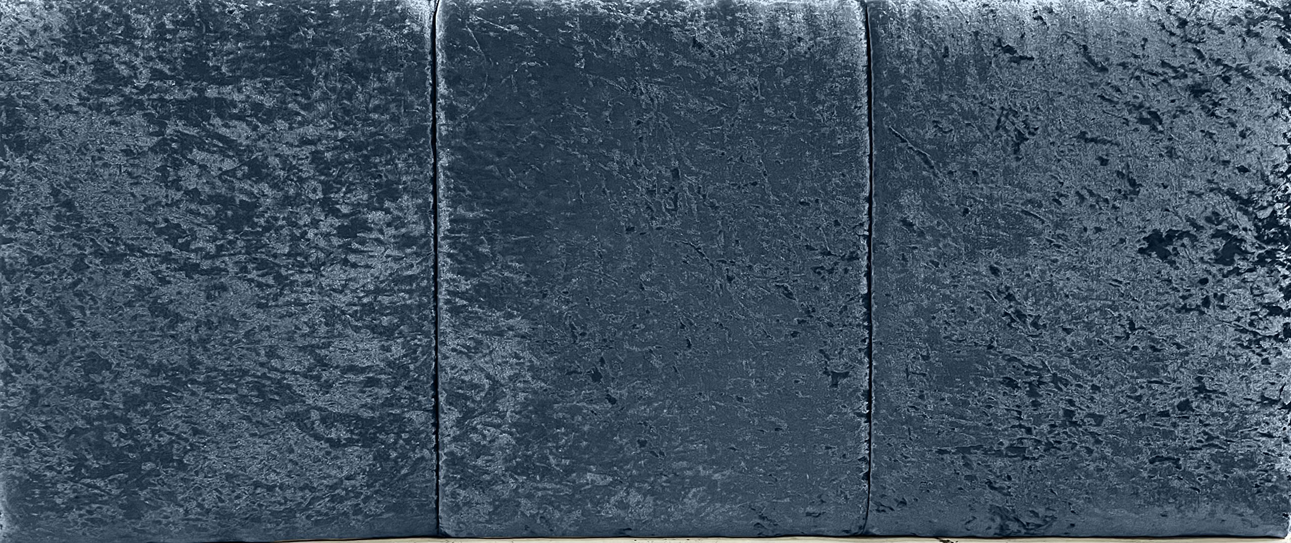 Affordable Luxury 24" Alton Headboard in Crushed Velvet Fabric, for Divan Beds, Bedroom and Hotel Furniture…(Teal, Kingsize - 5FT)