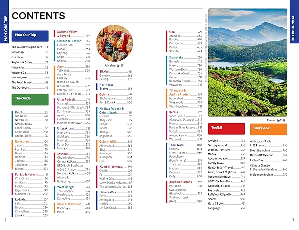 Lonely Planet India: Plan the Trip of a Lifetime | Detailed Itineraries & Maps | Insider Tips | Covers Delhi, Goa, Kerala, Rajasthan, Agra, Mumbai and more (Travel Guide)