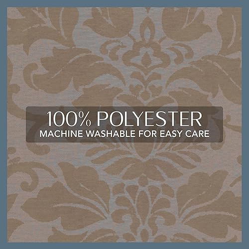 Miniatura 5 de Elrene Home Fashions Antonia - Cortina opaca con bolsillo para barra de cortina, panel de cortina para ventana