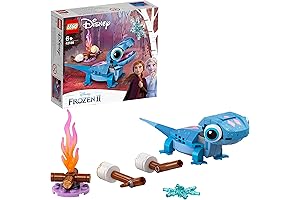 Enchanting LEGO Bruni the Salamander: A Fire-Breathing Companion