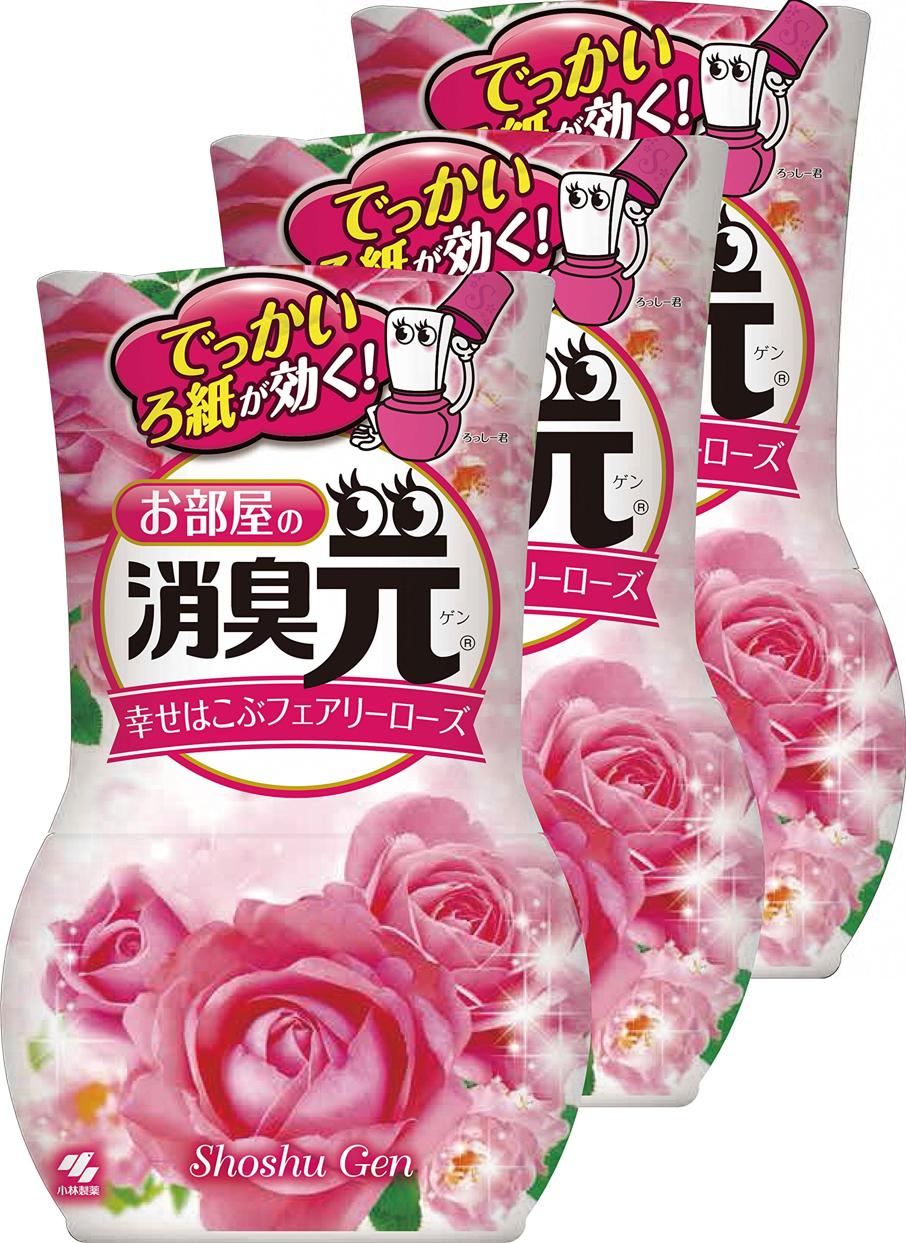 Amazon | 【まとめ買い】消臭元 消臭芳香剤 部屋用 幸せはこぶ 