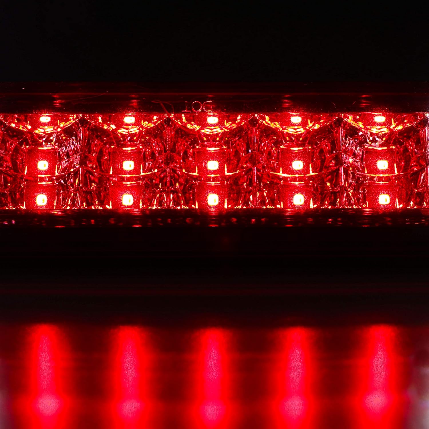 Tresound 3rd Third Brake Light for 2004-2012 Chevy Chevrolet Colorado/GMC Canyon Cargo Light High Mount LED Tail Lamp (Red Lens)