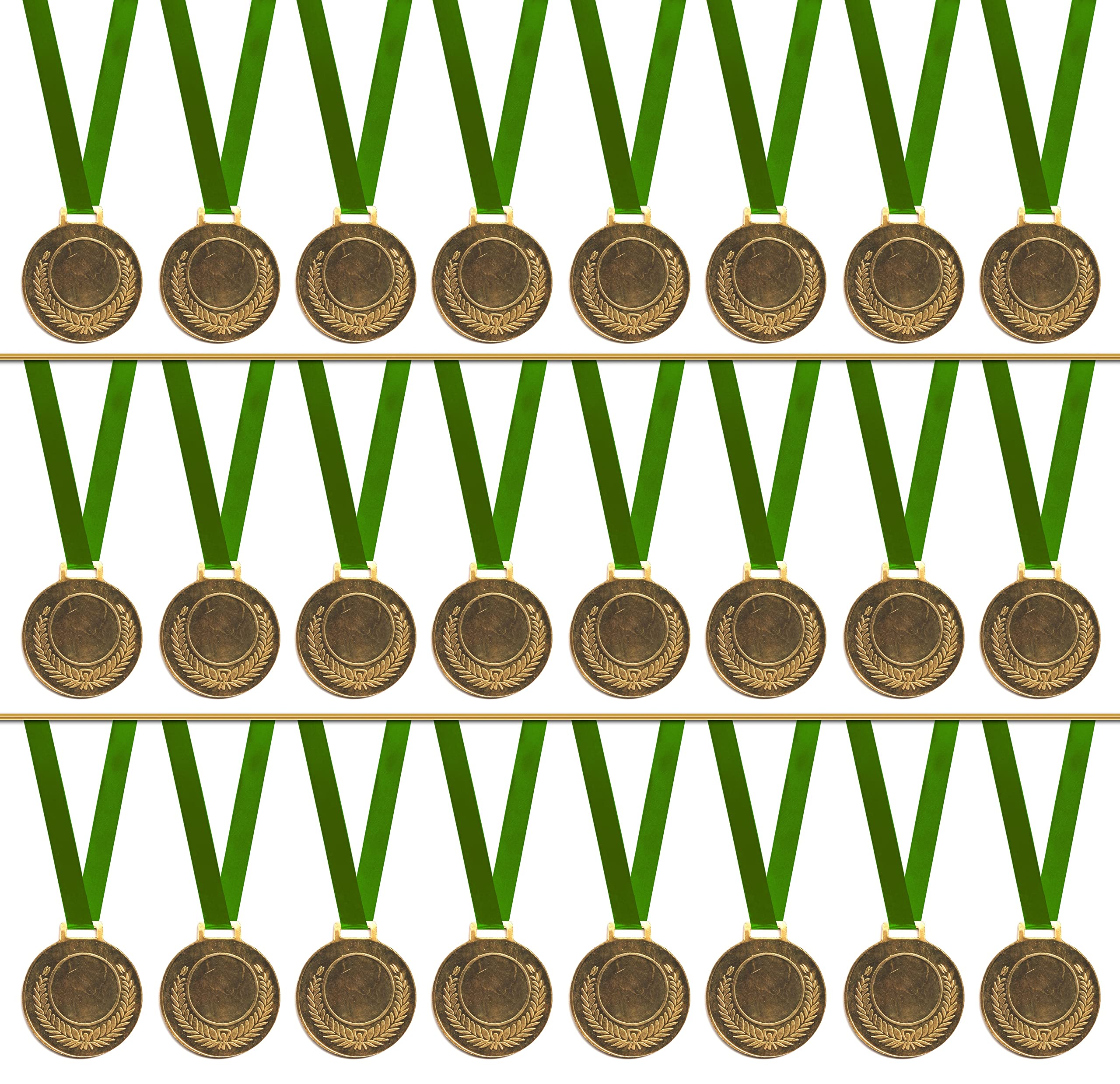 Be Win Mild Steel/MS Medal/All Types of Event Medal/Medal for All Types of Sports with Satin Tag Size-2 Inch Dia (24 Medal, Gold) (B09SHH2PKG) Amazon Price History, Amazon Price Tracker