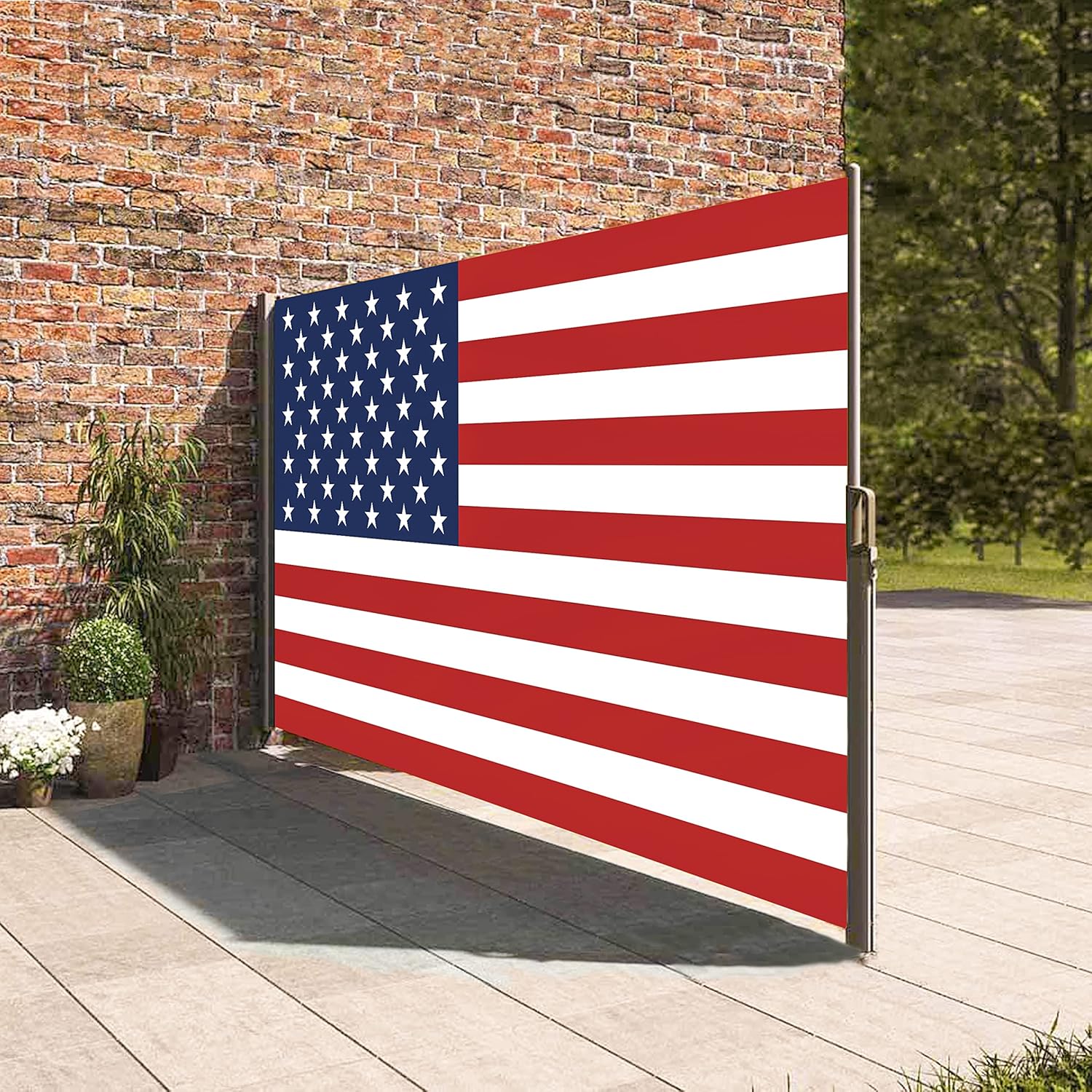 Retractable Side Awning,Waterproof & UVResistant,Folding