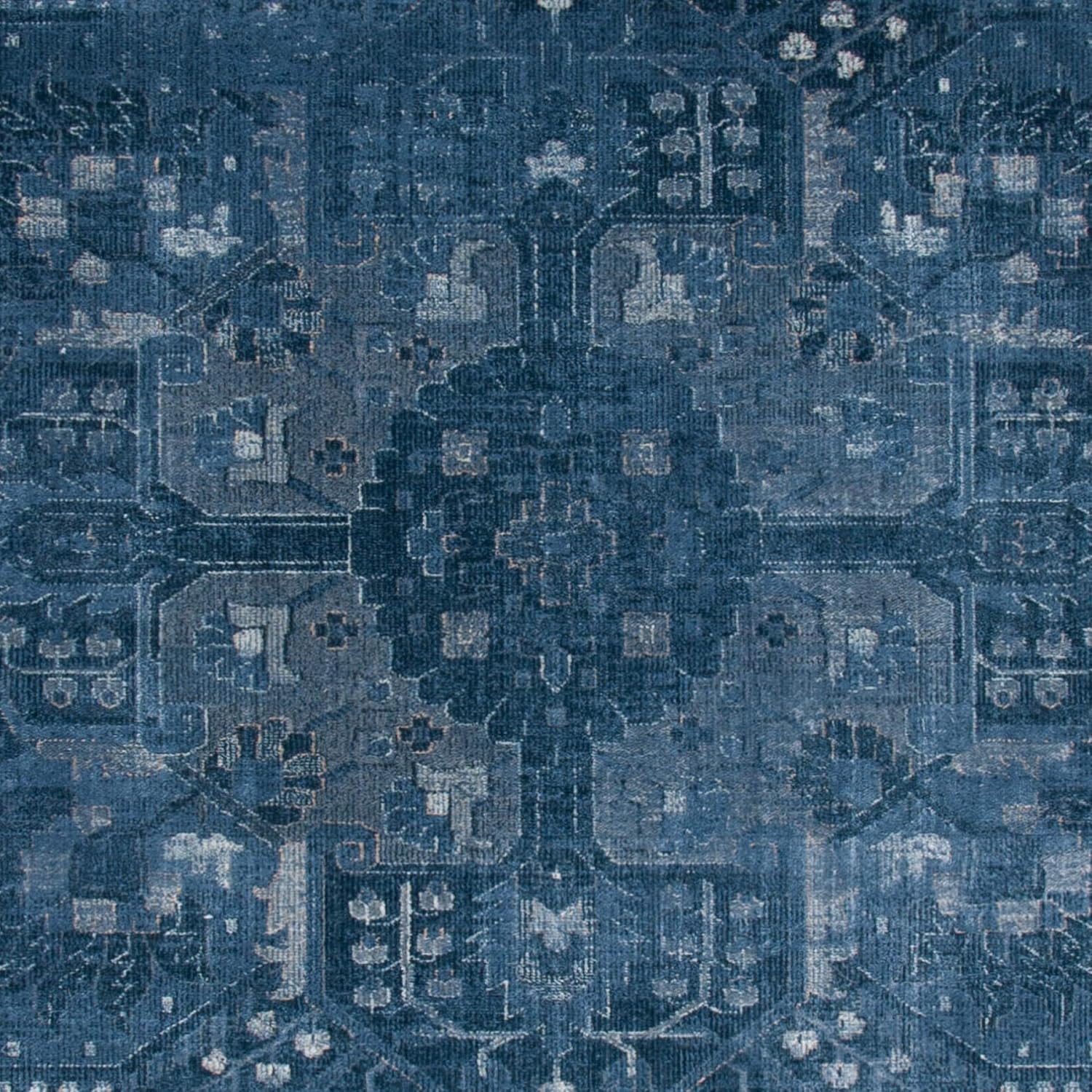 Safavieh Traditional Indoor Woven Runner Area Rug, Vintage Collection, VTG114, in Blue - Image 5