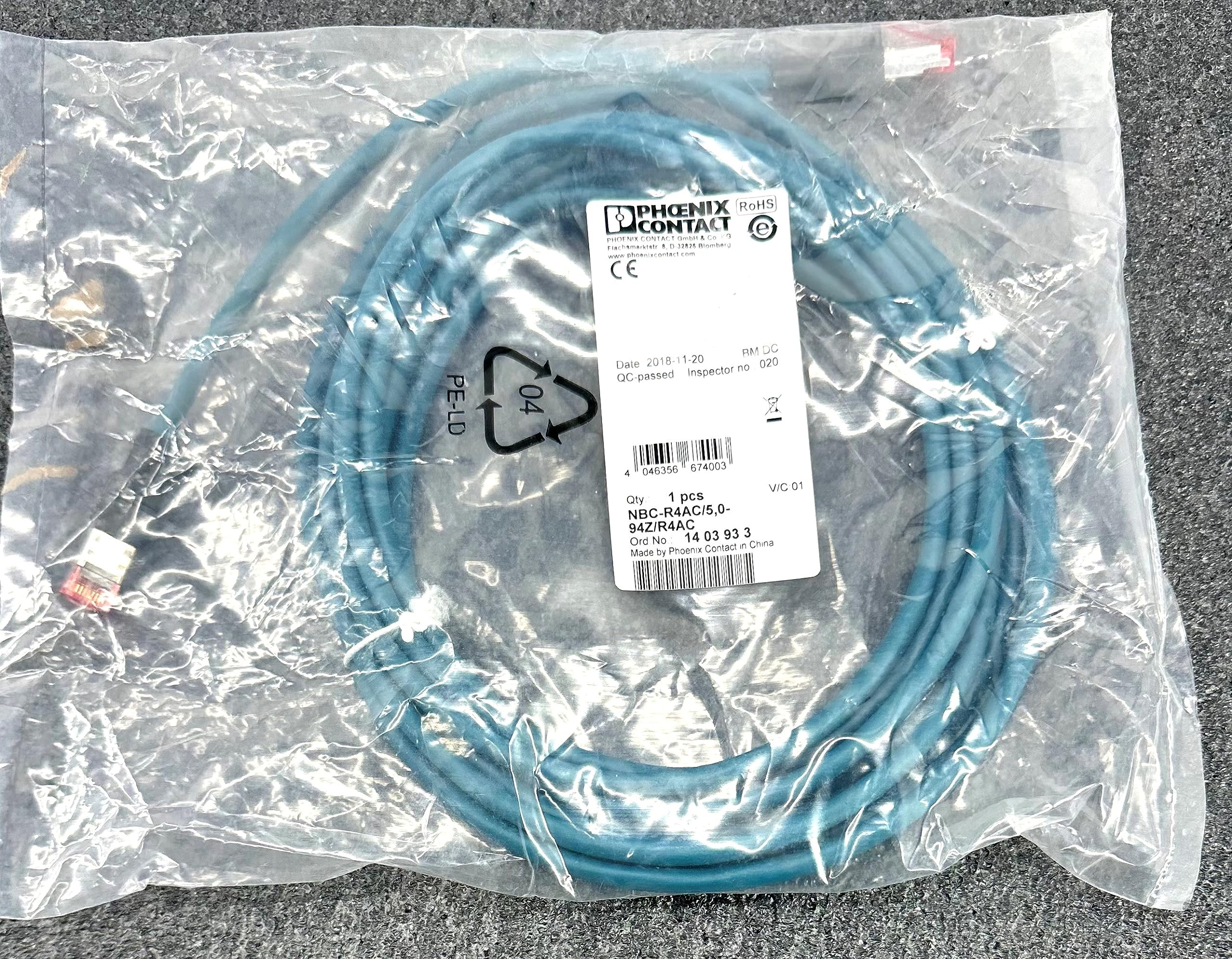 Amazon.com: Phoenix Contact 1403930 Ethernet Cables/Networking