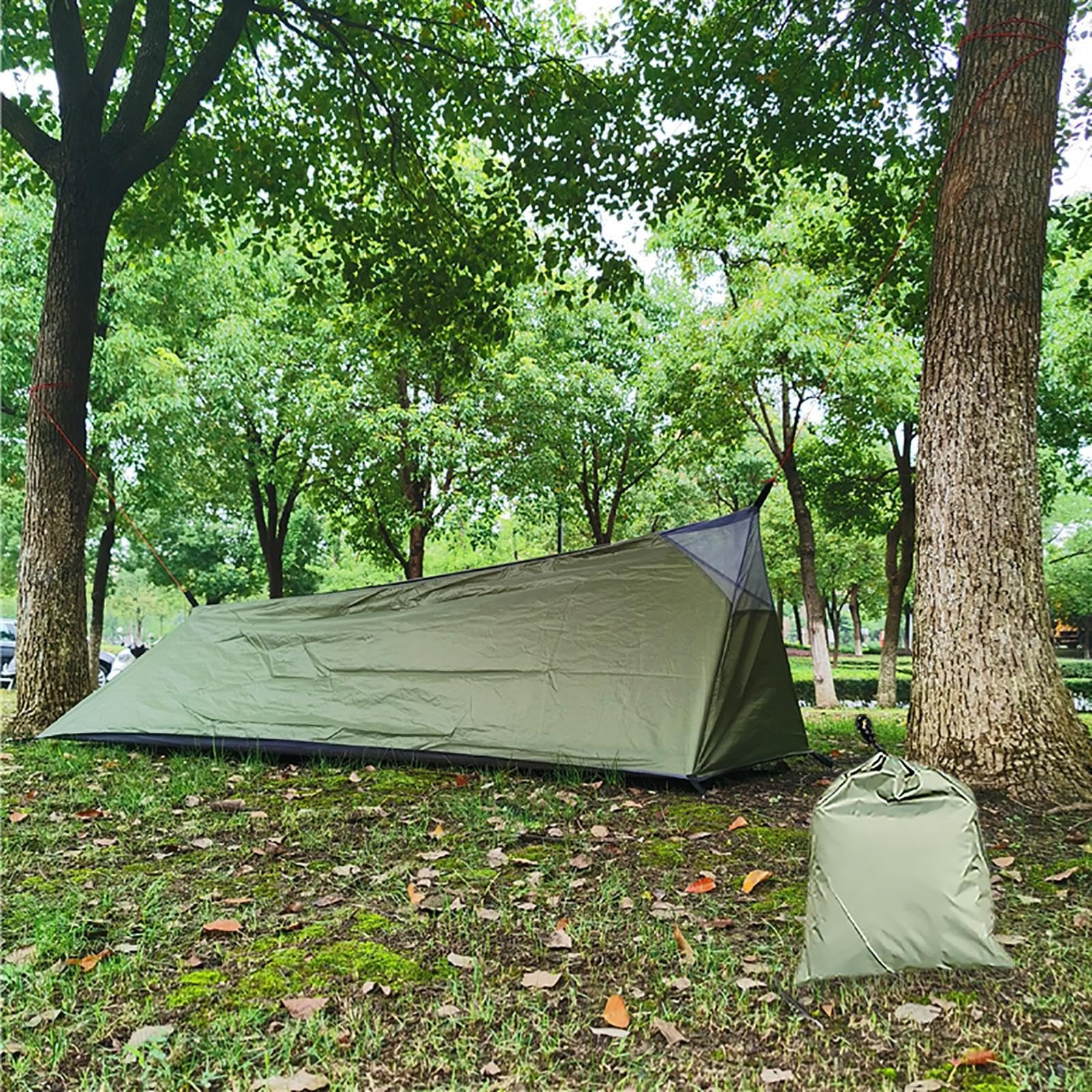 Tenda da campeggio resistente per 1 persona, leggera e portatile