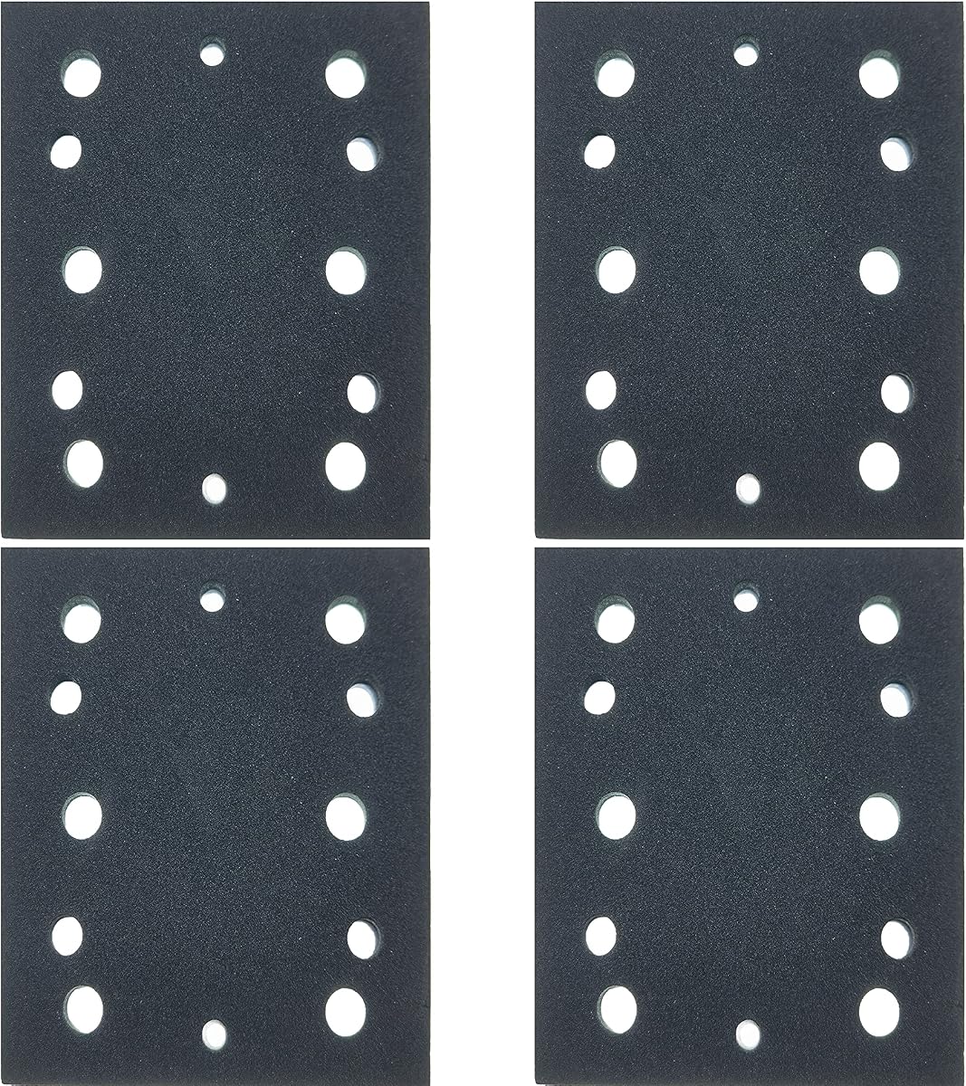 4PCS 1/4 Sheet Double Insulated Sander Replacement Pad Assembly # 039066005051 for ryobi 039066005023, S652DK, S652D, S652DG Sander