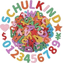JULBEAR 300 Pcs Foam Letters Stickers Alphabet DIY Crafts