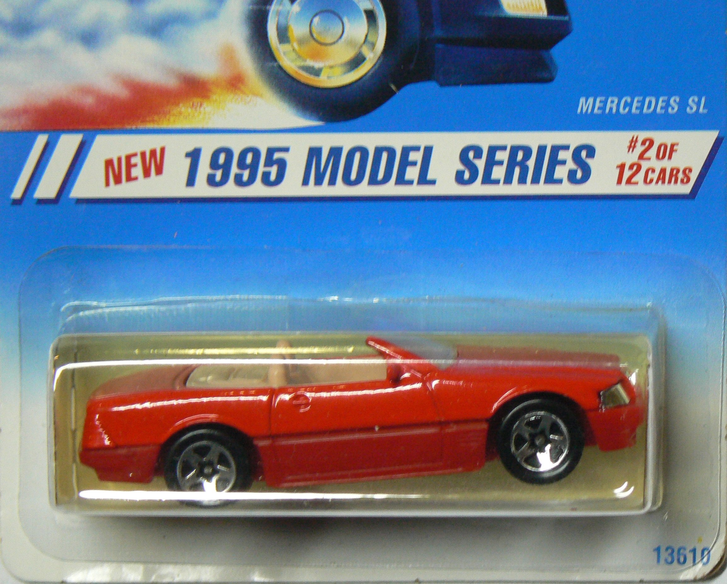 Amazon | Hot Wheels 1995 Model Series 2/12 Mercedes SL 5sp