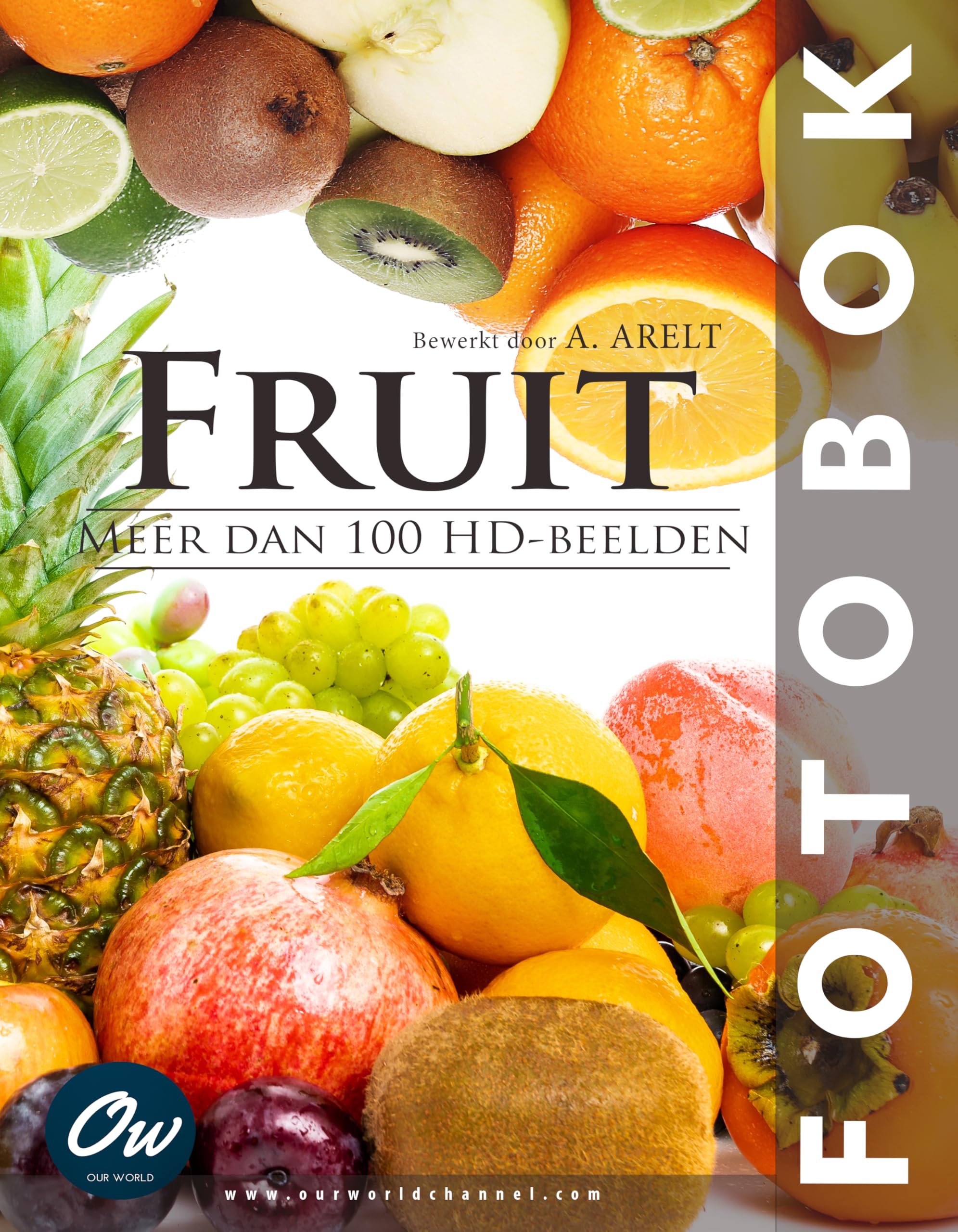 Beau livre Fruit Fotoboek avec reliure de qualité supérieure