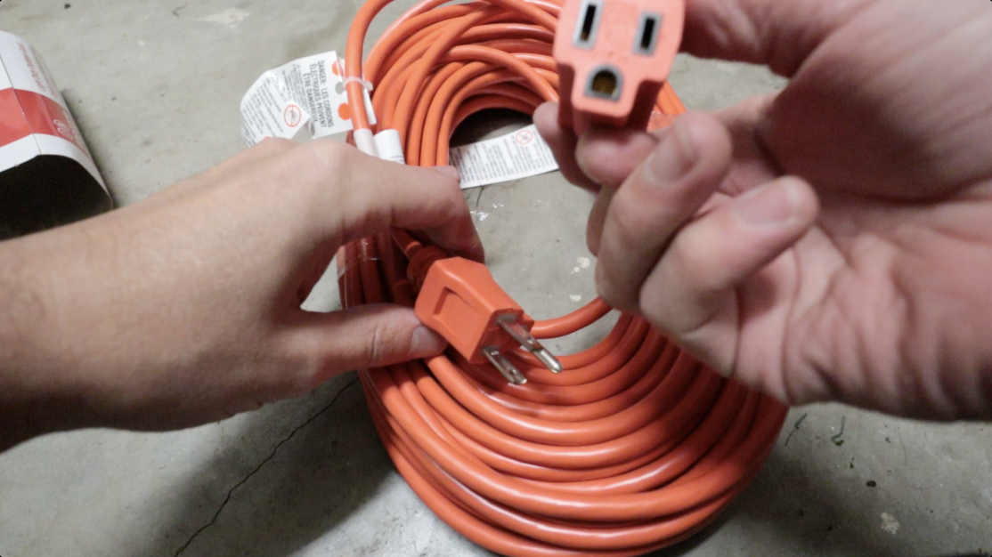 Best Extension Cord? | Project Source Light Duty Outside Cord