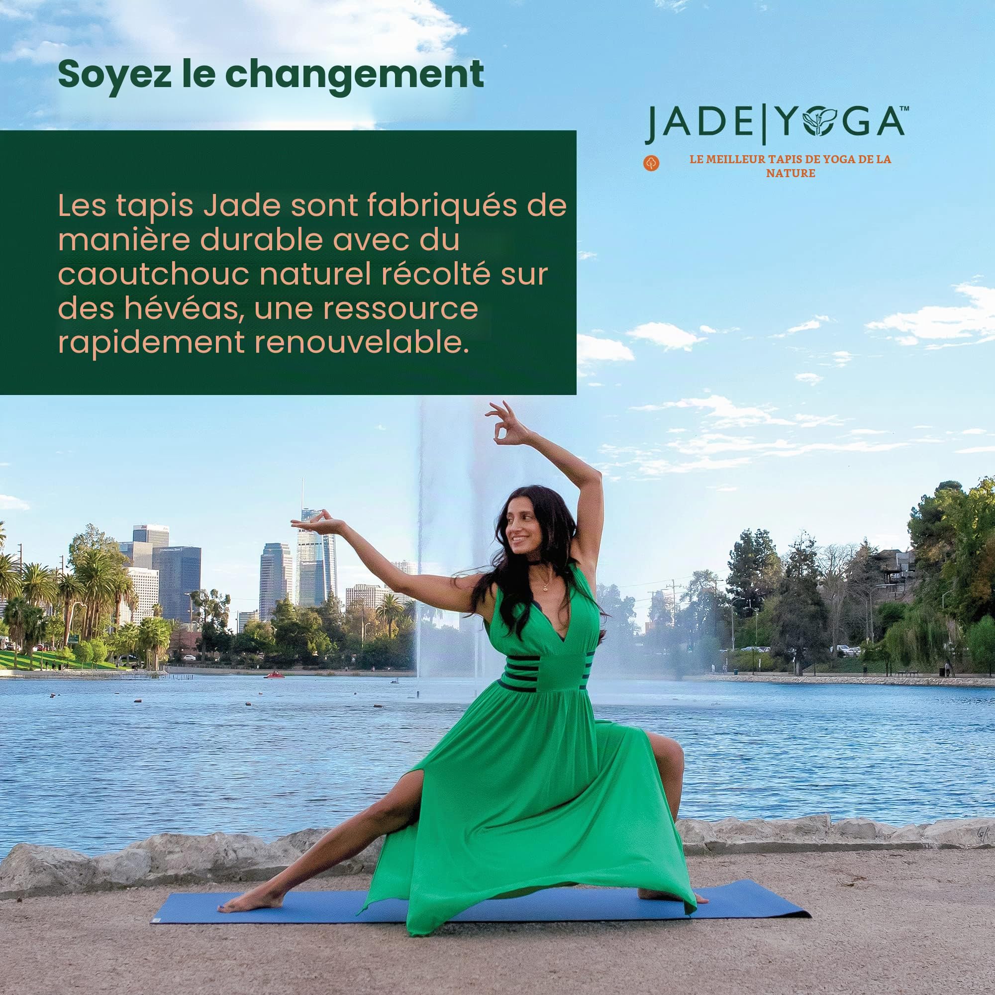 Jade Yoga Voyager Tapis de yoga 1,6 mm