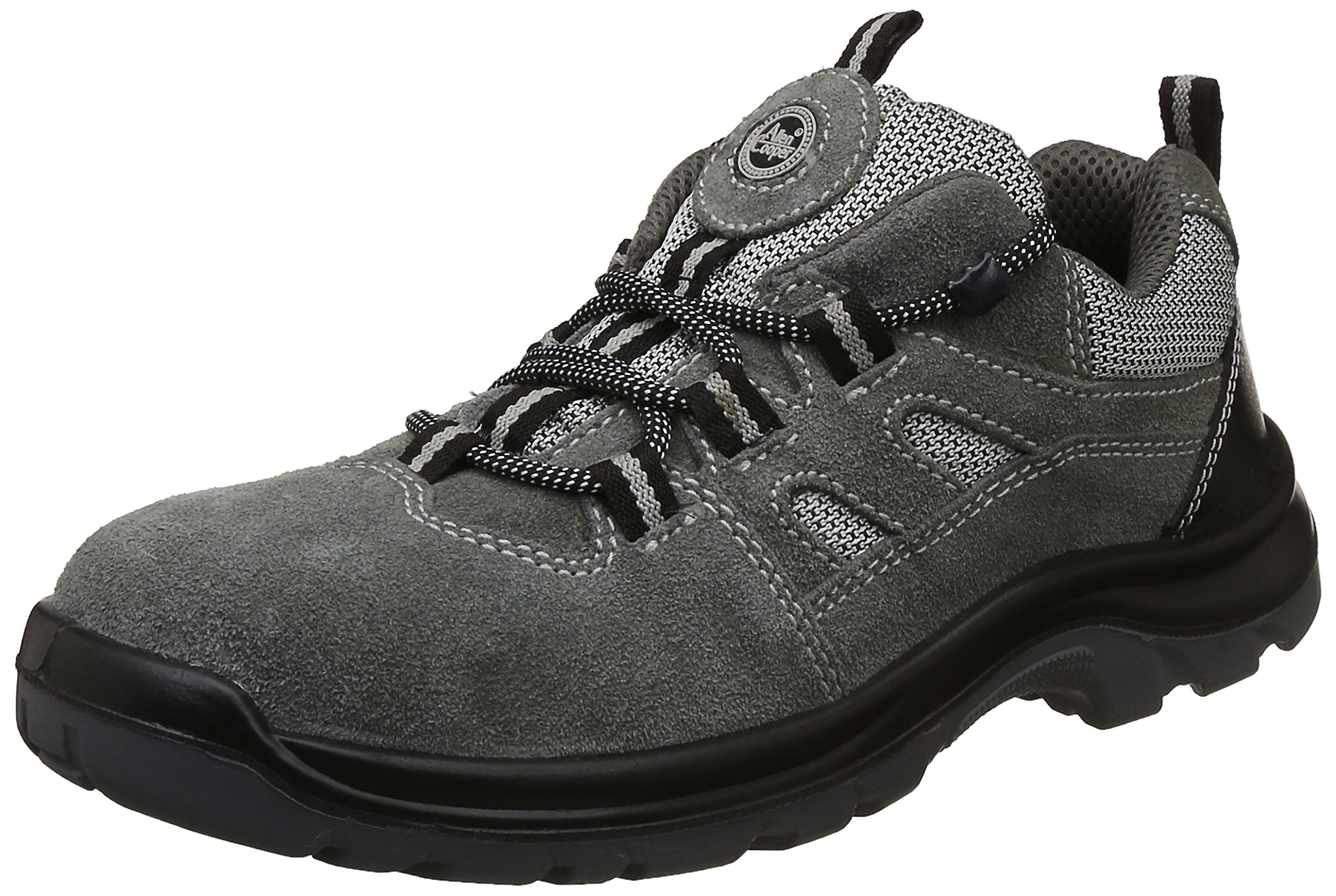 AC-1439 Sports Series Safety Shoe, ISI Marked for is 15298 Pt-2, Steel Toe Cap for 200 Joules, Grey, Size 8