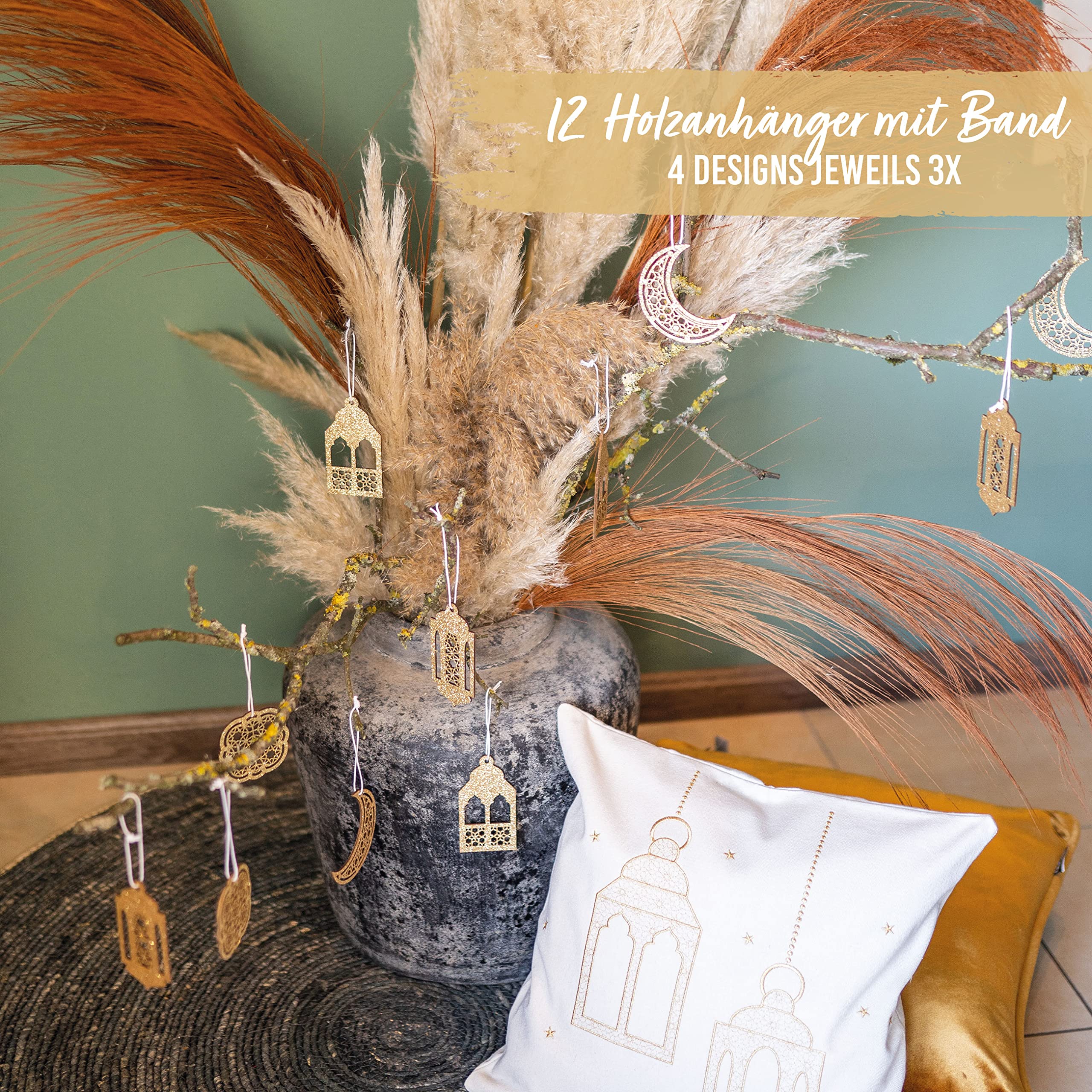 Houten Hanger - Ramadan (set van 10