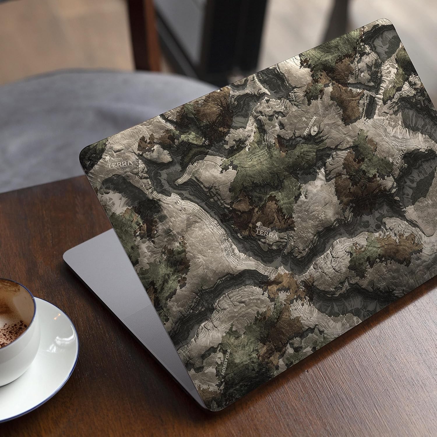 DesignSkinz - Mossy Oak Elements Terra Gila Premium Full-Body Cover Wrap Decal Skin-Kit Compatible with MacBook Pro 16" (A2141)