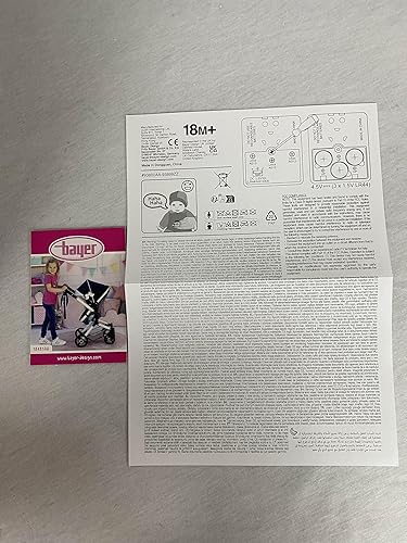 Miniatura 12 de Bayer: Soft-Bodied Baby Doll with Sounds and Sleeping Eyes, 15'' Pink, Includes Bottle and Pacifier