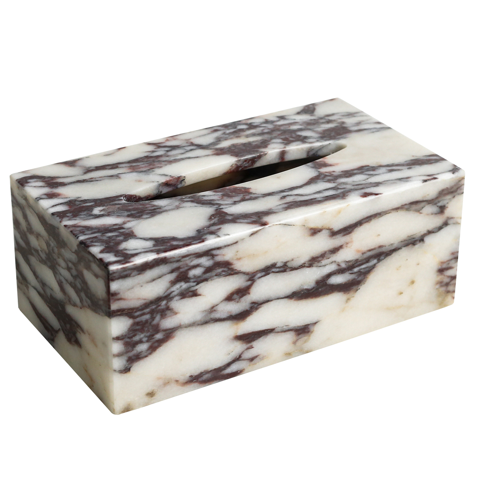 Tissues Cube Boxes 4 Pack Noble And Light Luxury Natural Travertine Marble Household Tissue Box For Bathroom | Office | Desk | Countertop | Vanity | Bedroom | Bedside Table |Beige Tissue Boxes