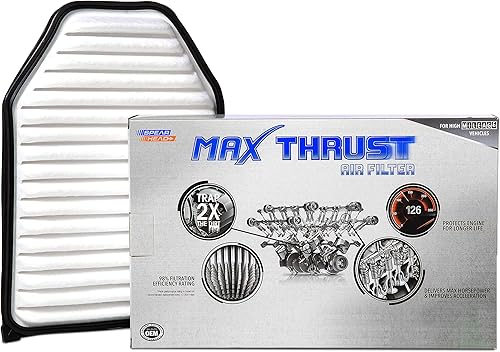Miniatura 188 de Spearhead MAX THRUST - Filtro de aire para motor, para vehículos de bajo y alto kilometraje, aumenta la potencia y mejora la aceleración