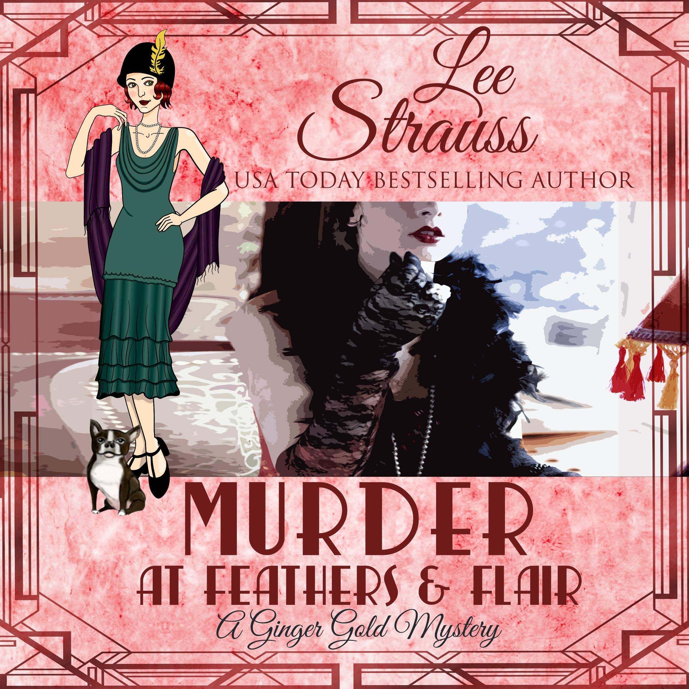 Cover art for Murder at Feathers & Flair