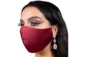 Luscious One-Layer Satin Face Mask: A Breathable Veil of Protection