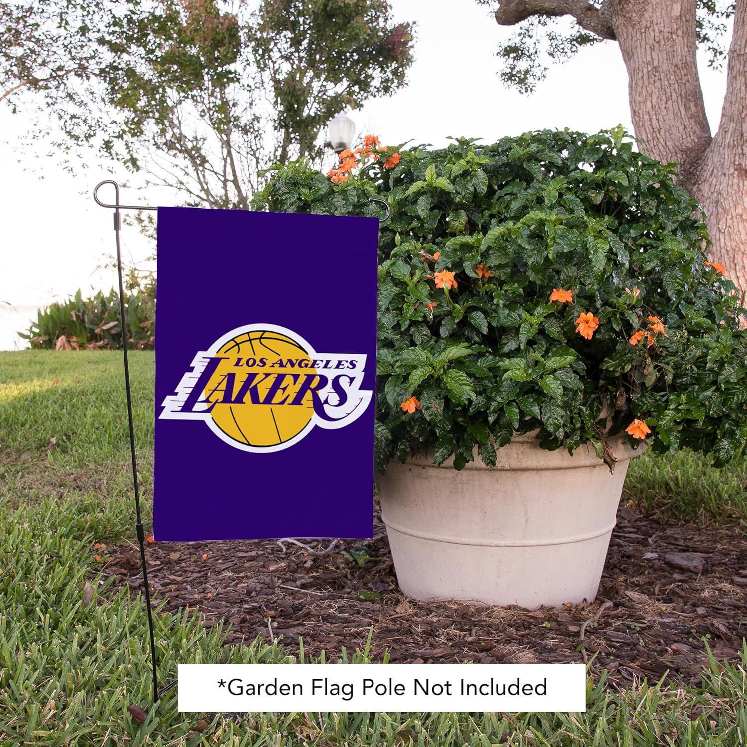 Desert Cactus Los Angeles Lakers LAL Garden Flag – 19 x 12 inch NBA LA Lakers Team Banner, For Outdoor Display and Events (Design A) - Image 7
