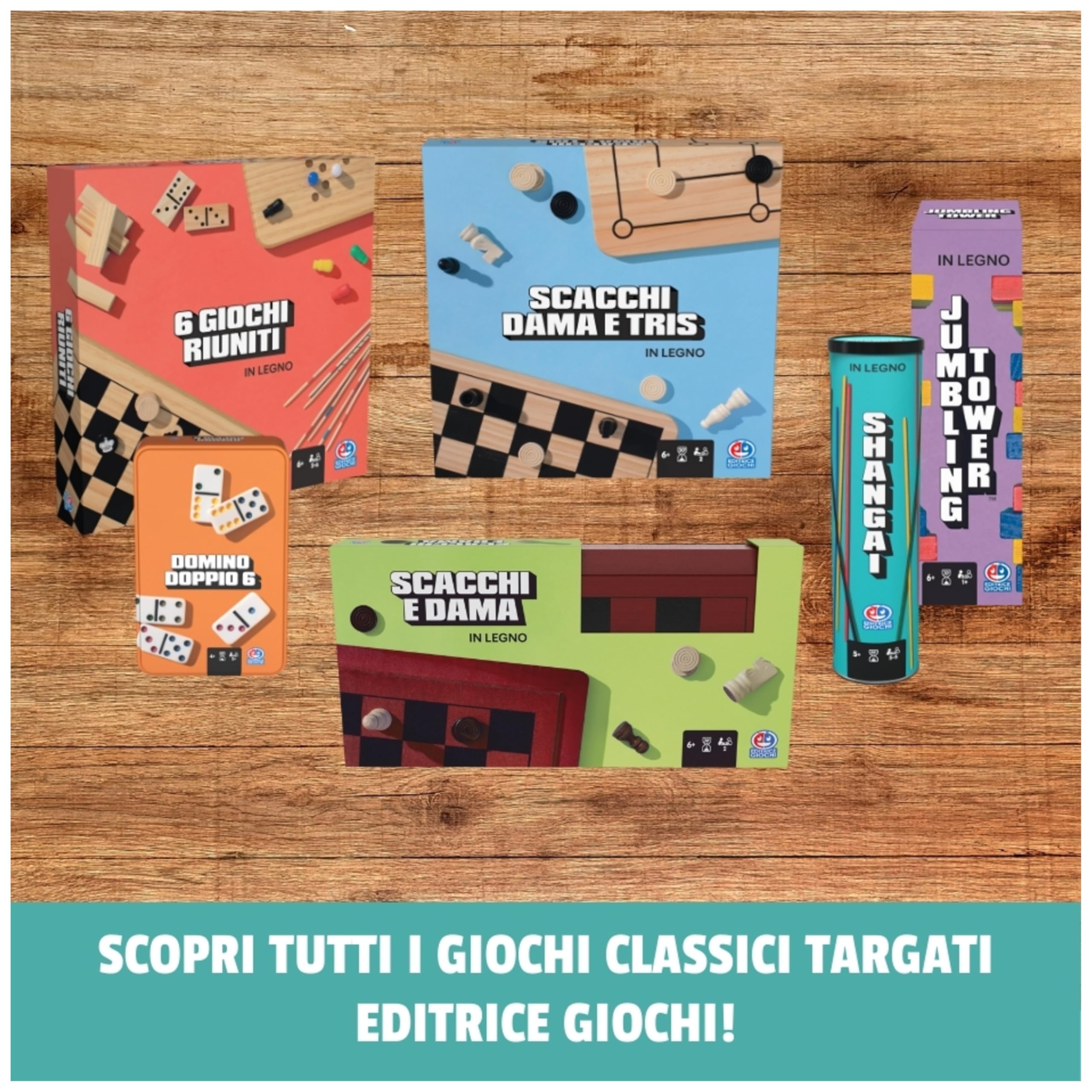 Shangai In Legno - Gioco Classico Editrice Giochi - 30 Bastoncini Colorati - Dai 5 Anni - 3