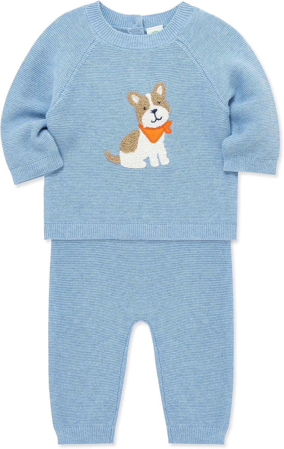 Little Me Clothes for Baby Boys' and Girls' Fall Cold Weather Sweater and Pant Sets, 3 Months to 4 Toddler - Image 3