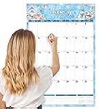 Wall Calendar 2026-2027 - 2026 Large Wall Calendar, Jan. 2026 - Dec. 2026, 15.4'' x 23'', Big Calendars 2026-2027, 24-Month Paper Hanging Planner Wall with Julian Date for Office Home Planning & Organizing - 12 Different Themes