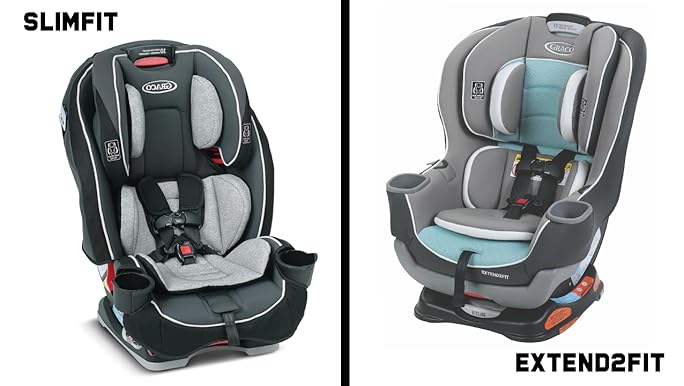 Amazon.com : Graco Extend2Fit Convertible Car Seat, Spire