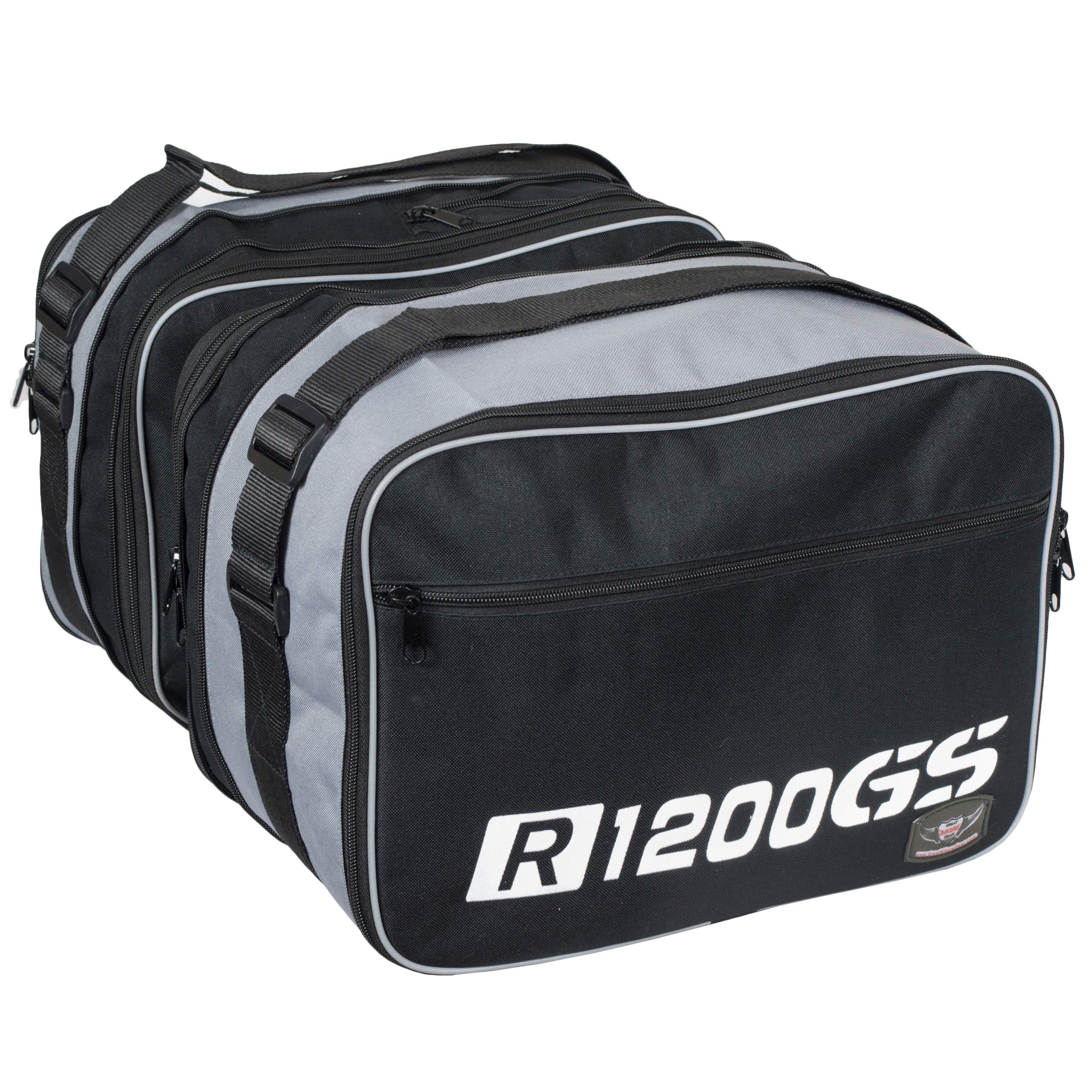 GREAT BIKERS GEAR - Paire de Sacs intérieurs de sacoches pour s'adapter aux vélos R1200GS F800GS Vario, Sacs de Bagages intérieurs pour Motos
