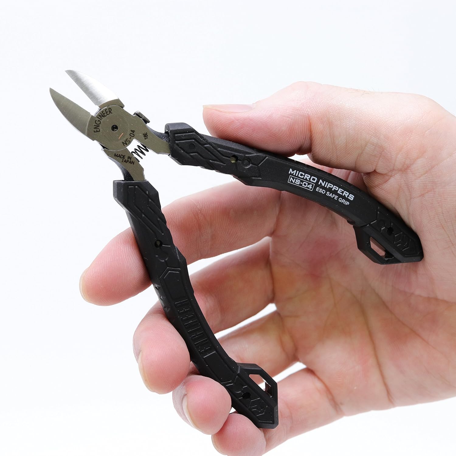 ENGINEER PZ-22 High Leverage Pliers & NS-04 Side Cutters & PZ-78 Heavy Duty Pliers Bundle (Made in Japan)