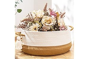 KAKAMAY Woven Basket for Plant: Stylish Storage Solution
