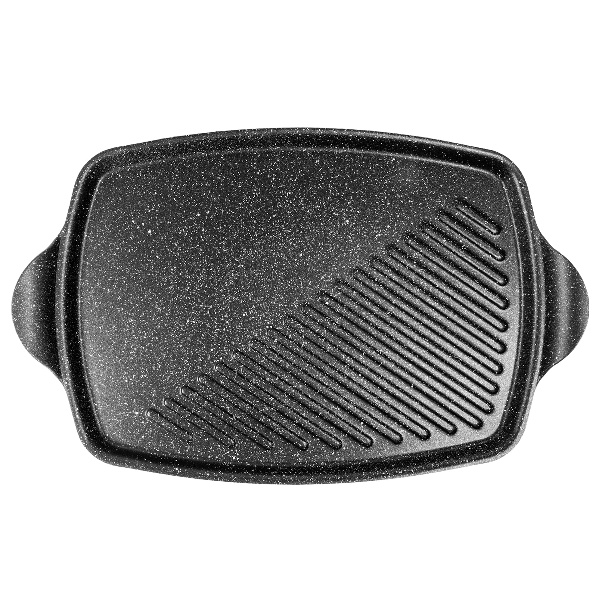 Moneta Gusto Griglia Rettangolare, Alluminio, Nero, 35x25 cm