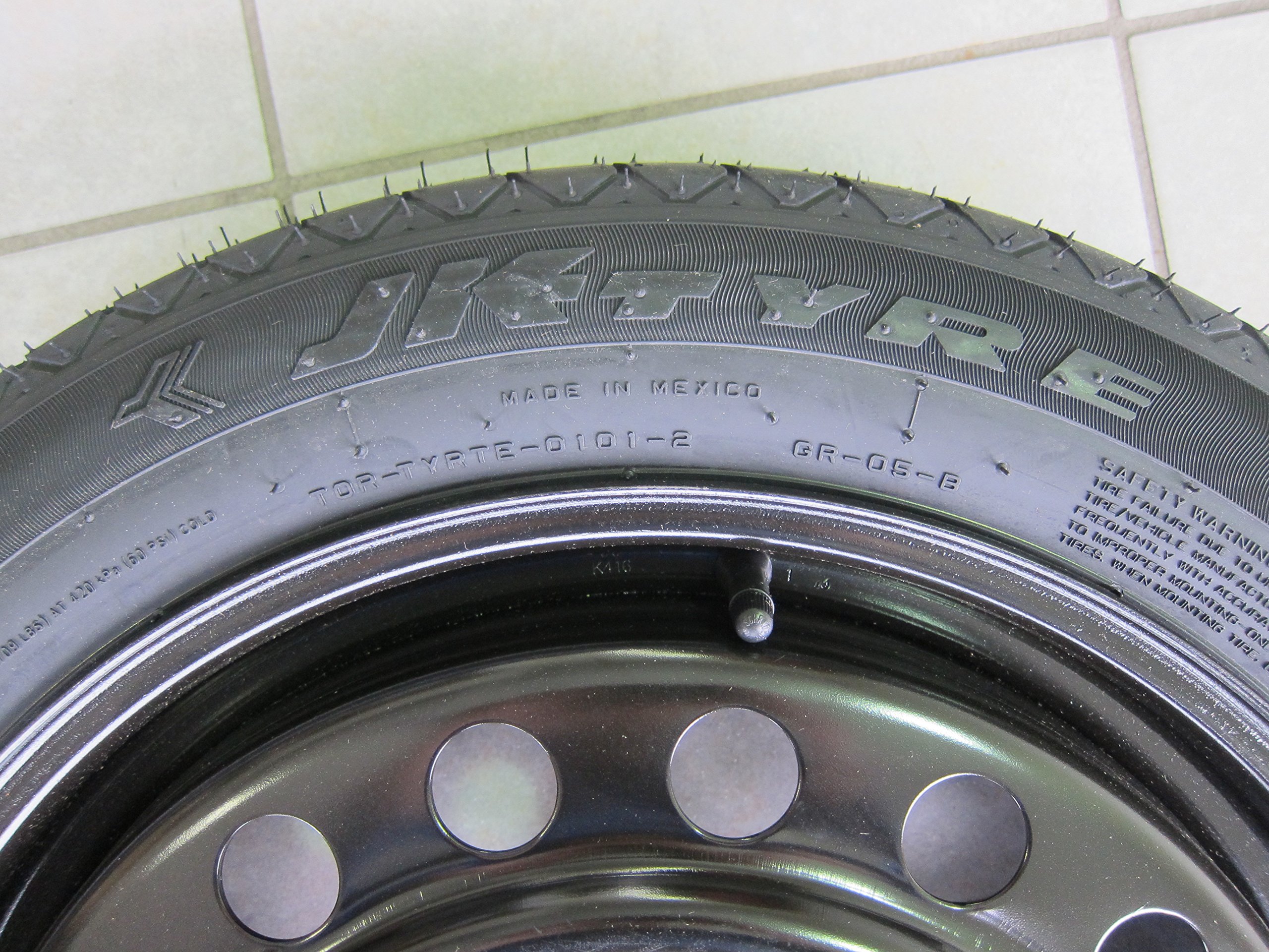 Mopar Dodge Dart Emergency Spare Tire Wheel & Jack Kit (in Trunk) OEM