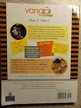 Amazon.com: America Past and Present, Brief Edition, Volume I (7th