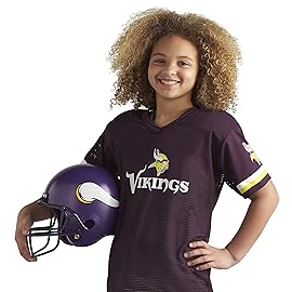 Franklin Sports NFL Minnesota Vikings Youth Licensed Deluxe Uniform Set, Large