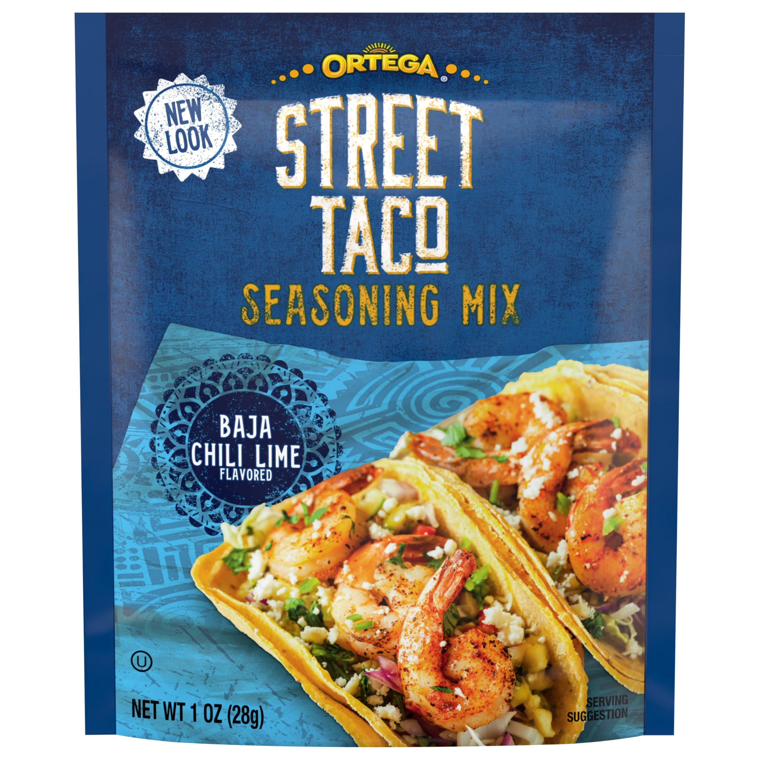 Amazon.com : Ortega Street Taco Seasoning Mix, Chili Lime, 1 Ounce