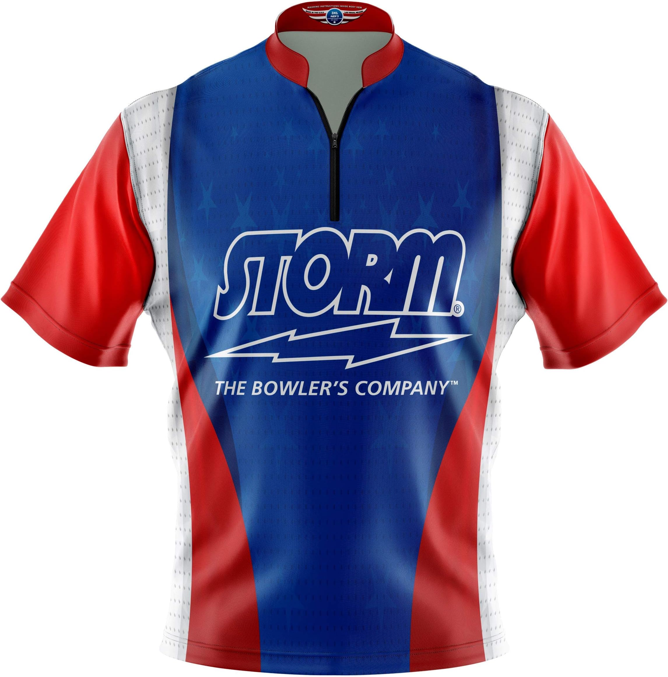 Logo Infusion Bowling Dye-Sublimated Jersey (Sash Collar) - Storm Style 0515ST