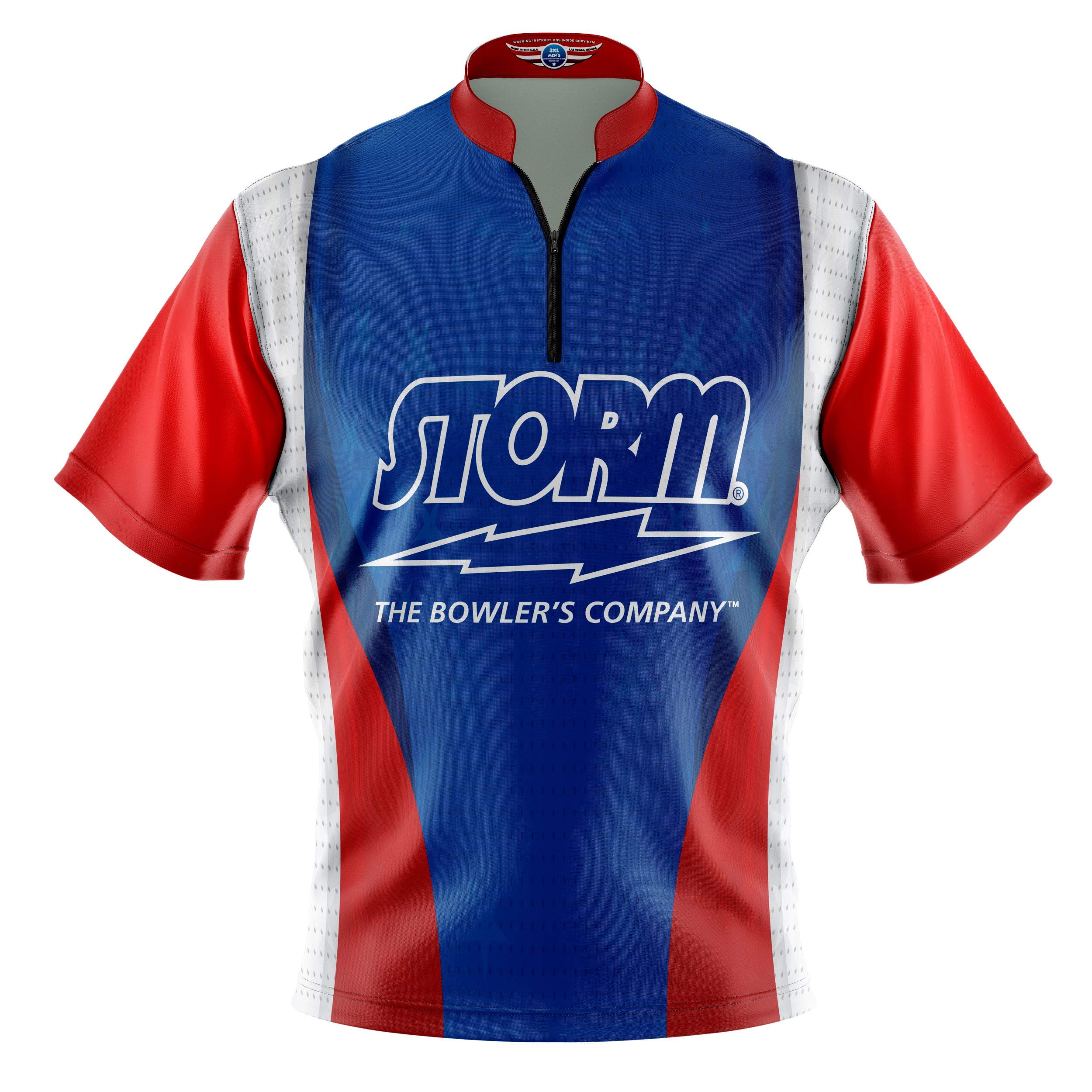 Logo Infusion Bowling Dye-Sublimated Jersey (Sash Collar) - Storm Style 0515ST