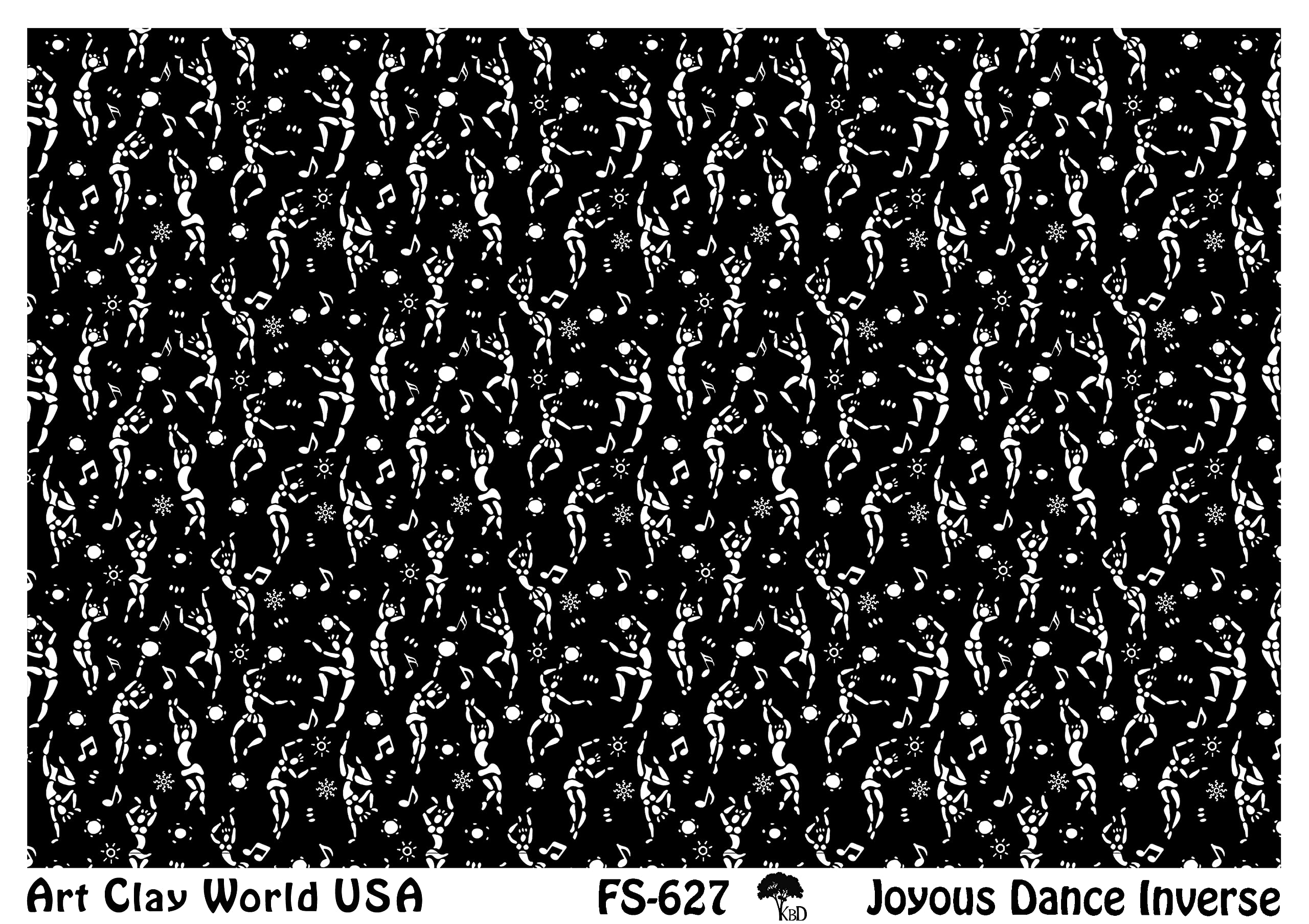 FlexiStamps Texture Sheets Joyous Dance Inverse - 1 Pc.