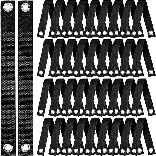 Juexica 48 correas de árbol de 1574 pulgadas para estacas con ojales resistentes para árbol y plantas jóvenes para Guying