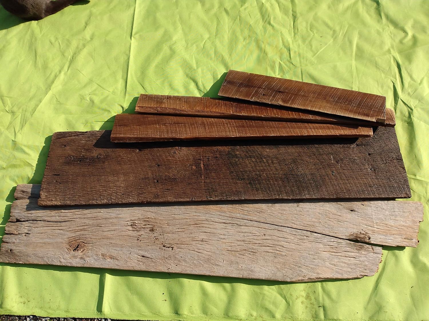 Reclaimed Barn Wood Planks Combo Bundle for Arts and Crafts