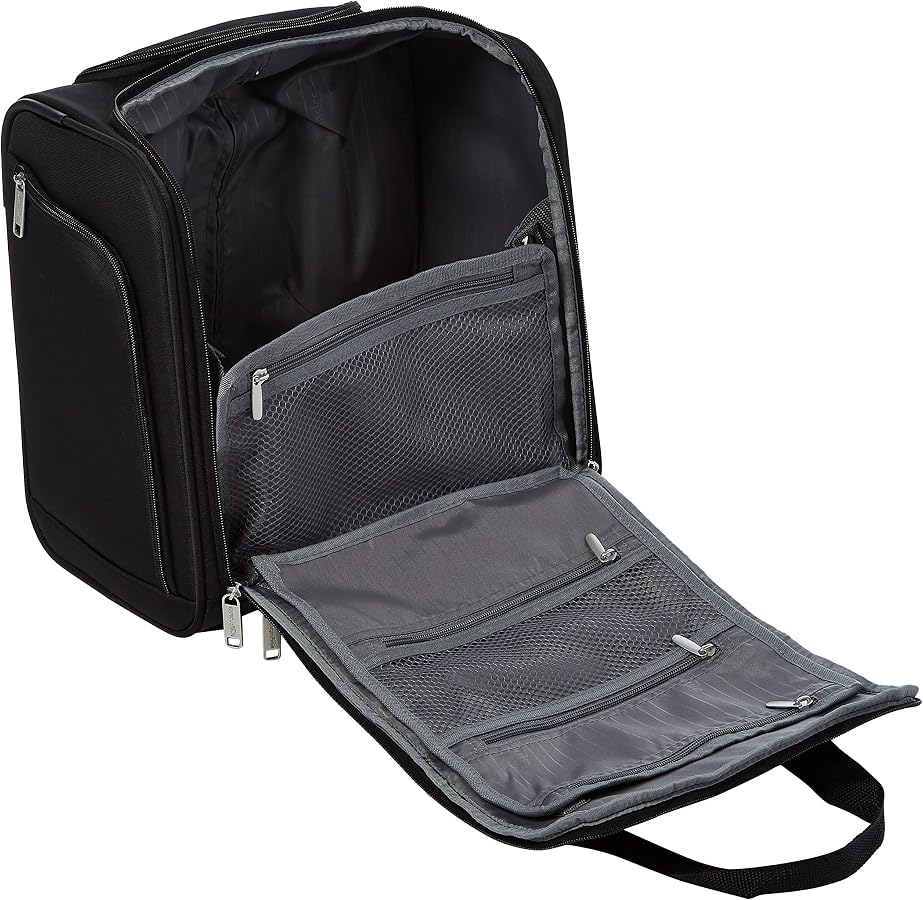 Amazon | Amazonベーシック キャリーバッグ 座席下用 33×33×23cm