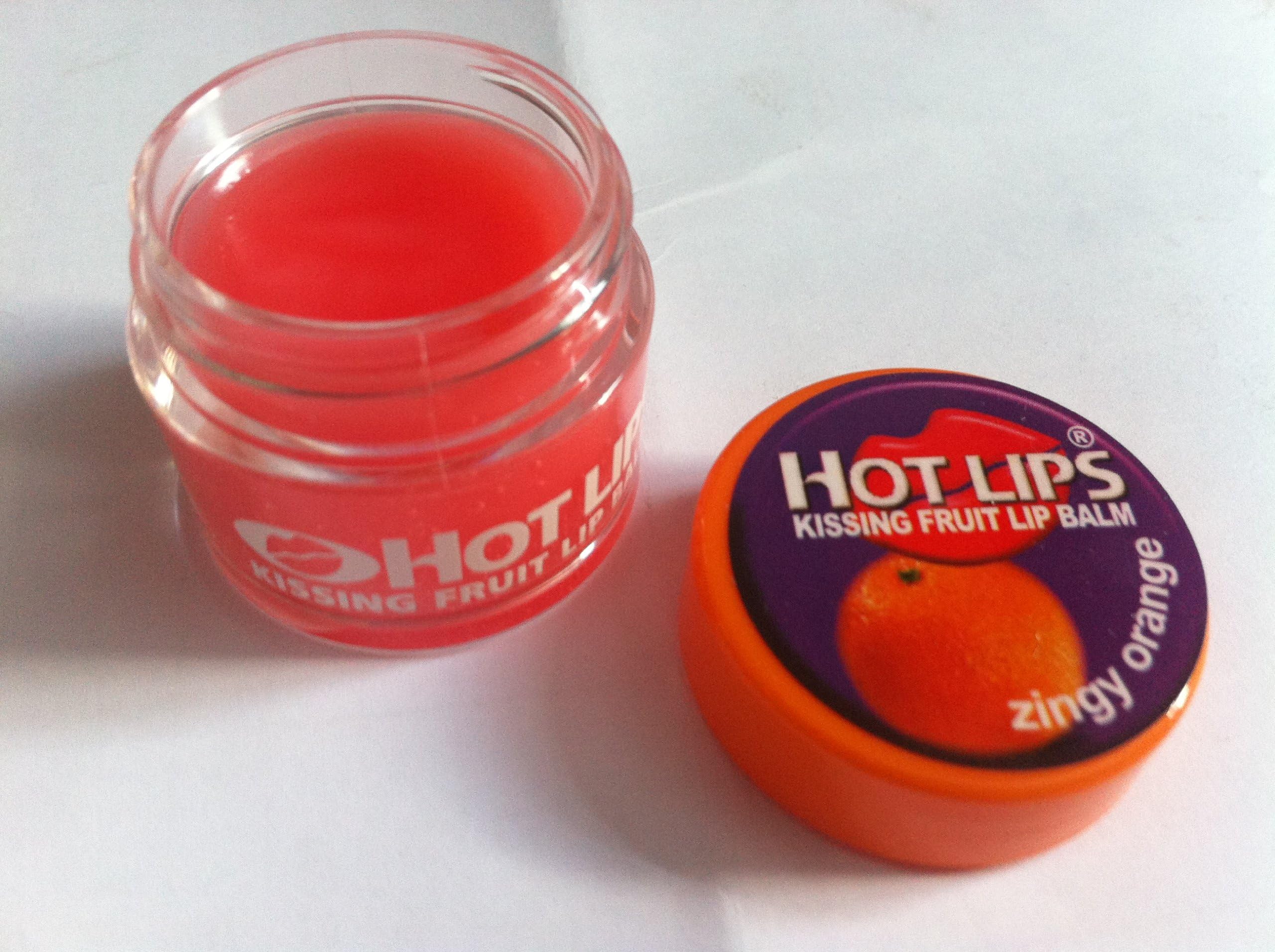 hot lips Kissing Fruit Balm (Zingy Orange)